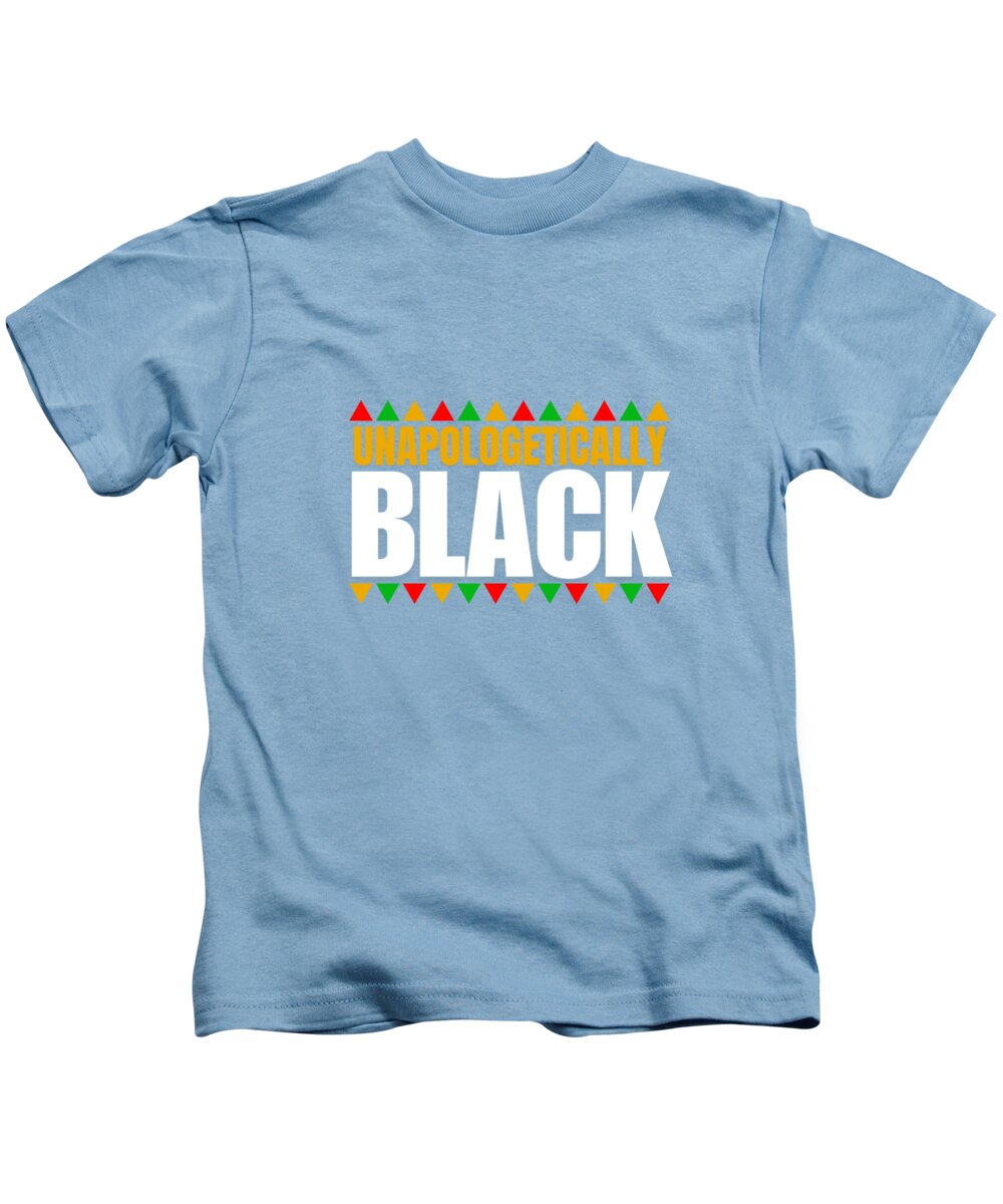 Unapologetically Black #1 - Kids T-Shirt