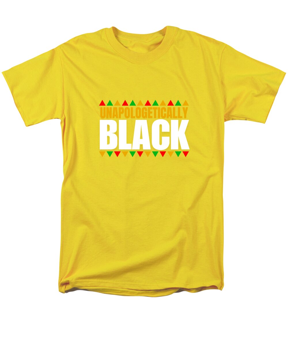 Unapologetically Black #1 - Men's T-Shirt  (Regular Fit)