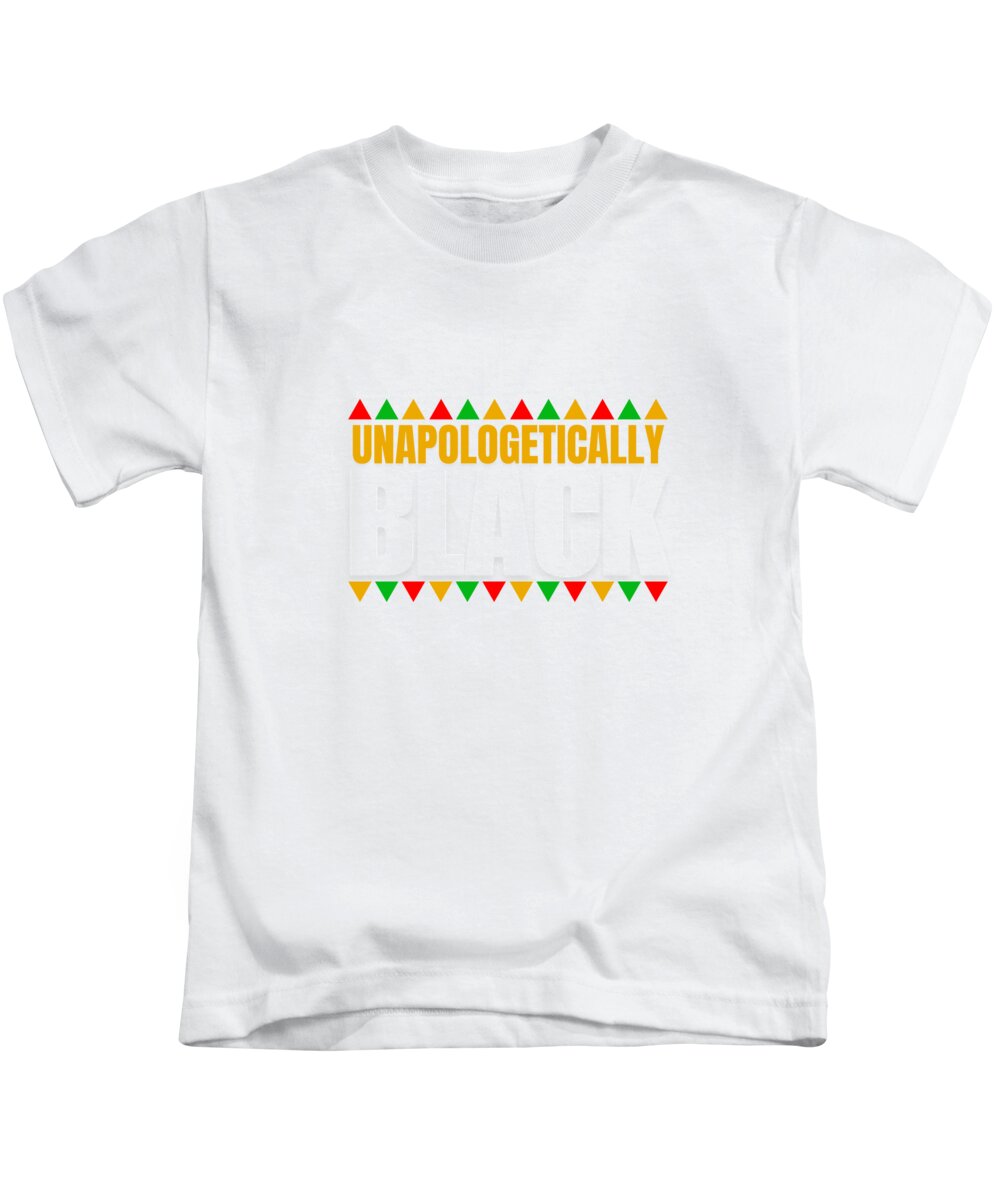 Unapologetically Black #1 - Kids T-Shirt