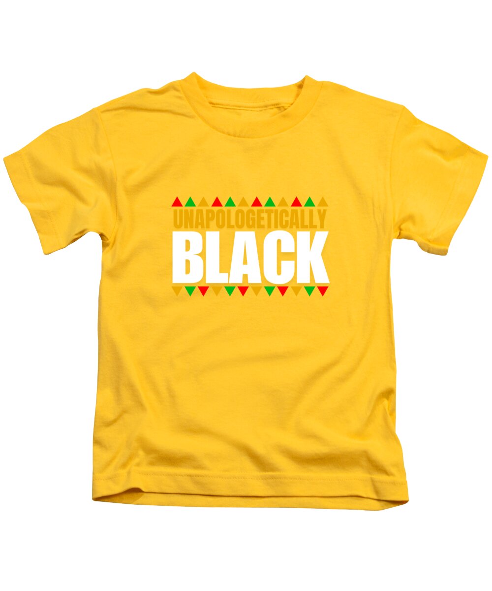 Unapologetically Black #1 - Kids T-Shirt