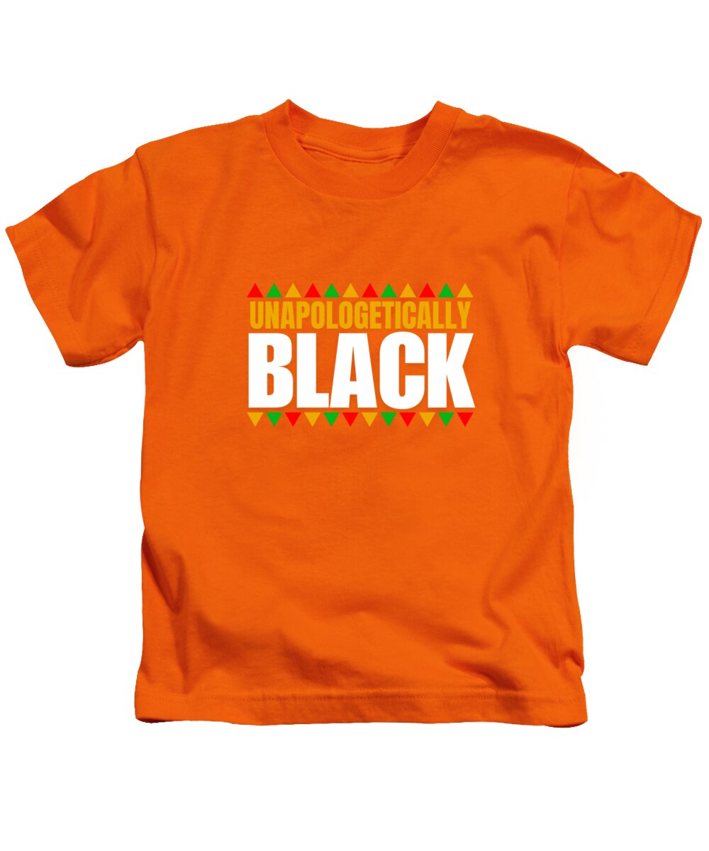 Unapologetically Black #1 - Kids T-Shirt