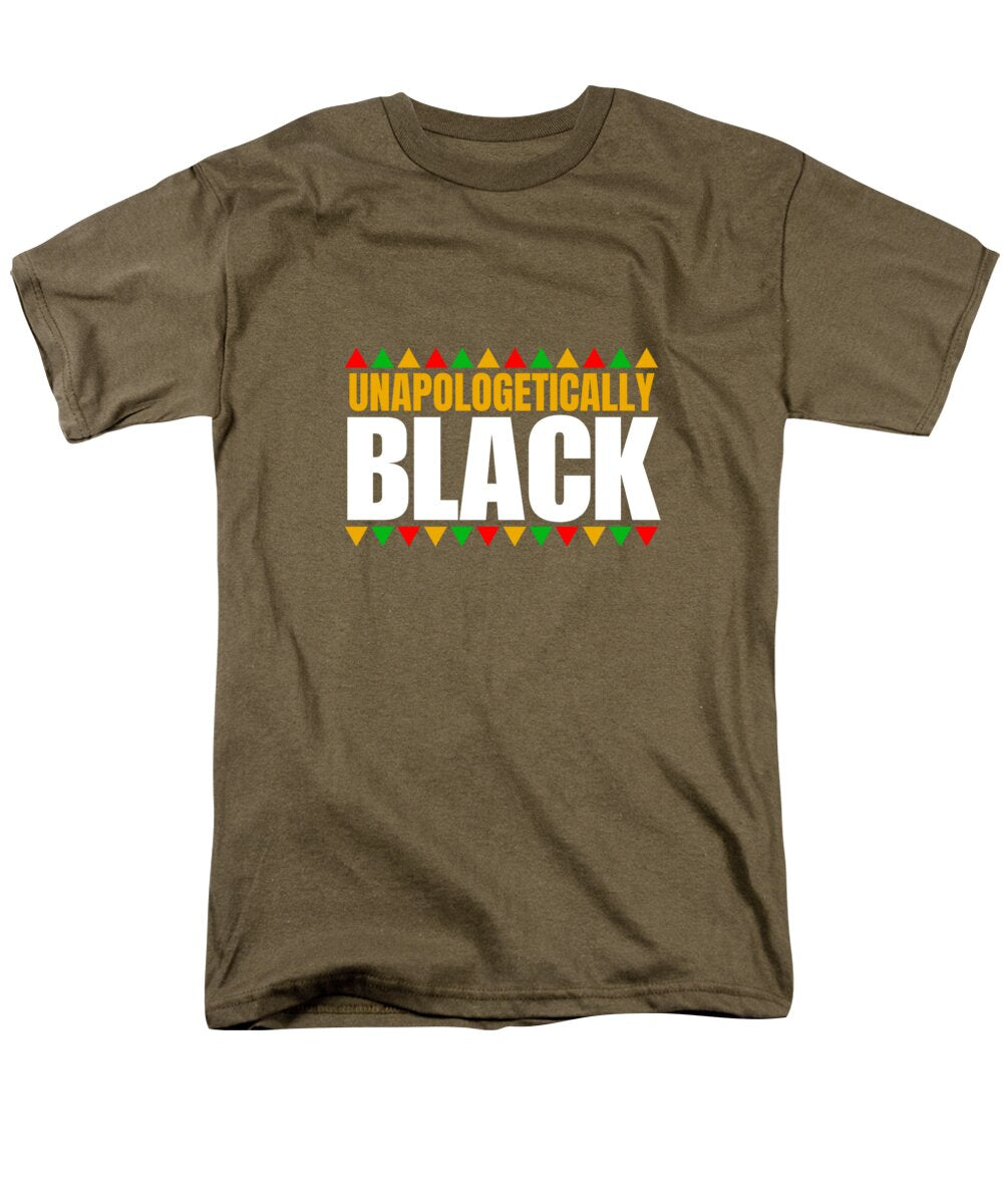 Unapologetically Black #1 - Men's T-Shirt  (Regular Fit)