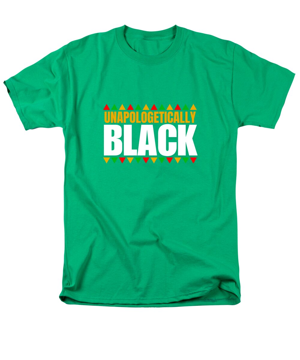 Unapologetically Black #1 - Men's T-Shirt  (Regular Fit)