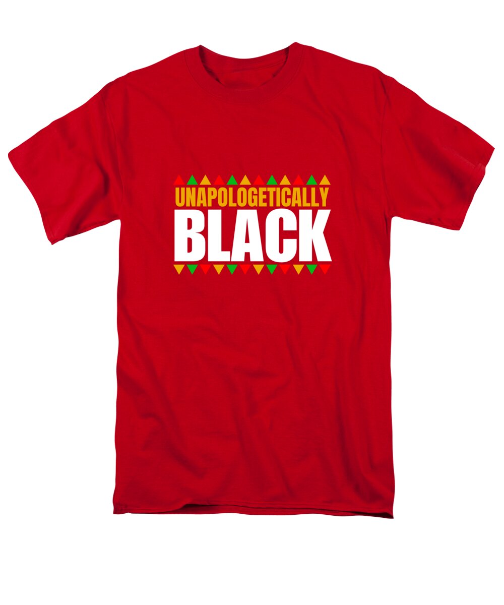 Unapologetically Black #1 - Men's T-Shirt  (Regular Fit)