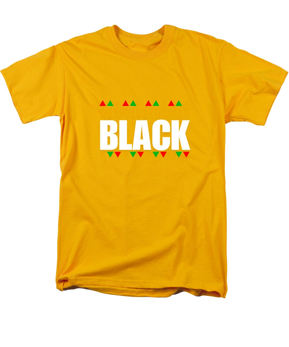 Unapologetically Black #1 - Men's T-Shirt  (Regular Fit)