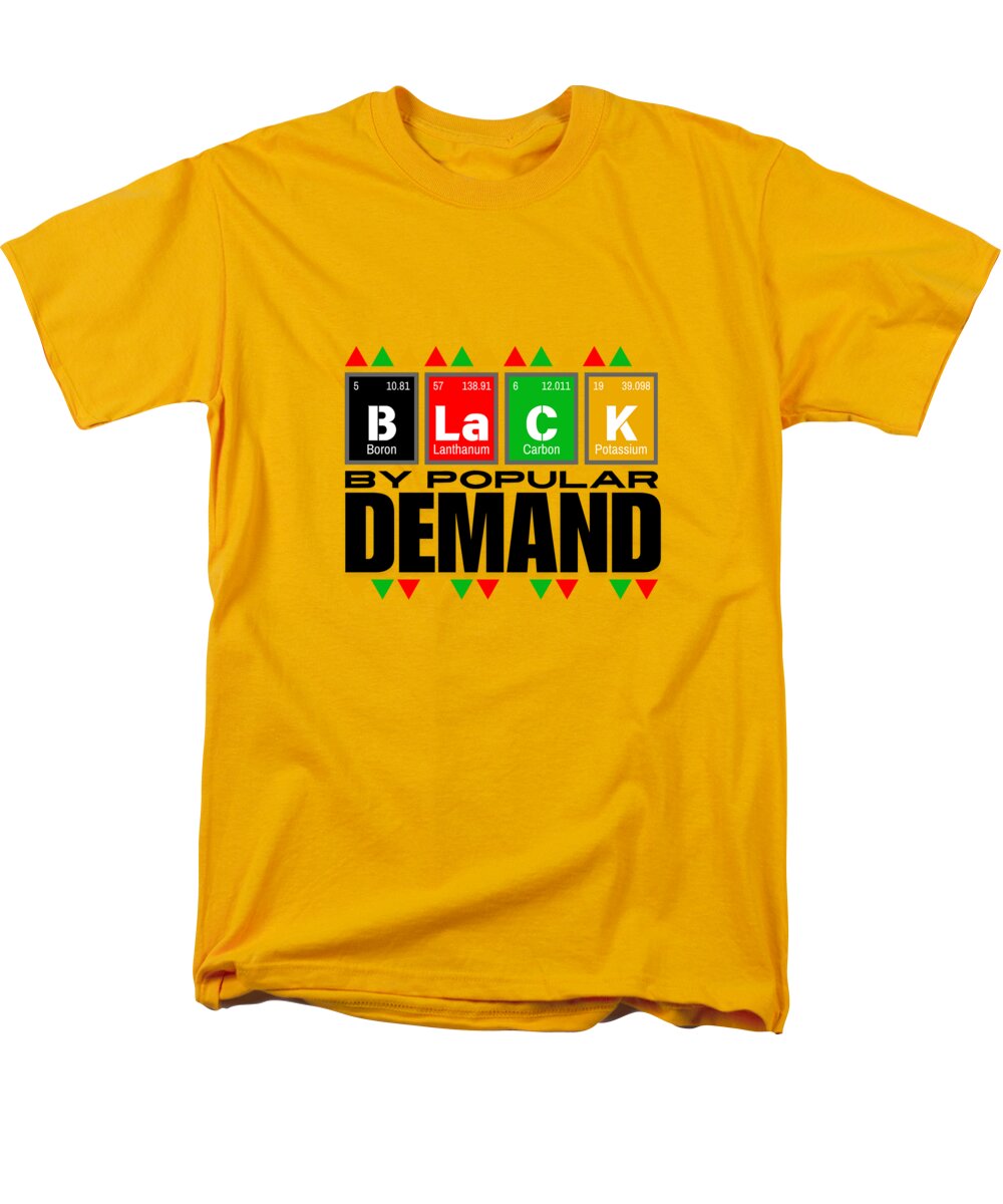 Black By Popular Demand - Men's T-Shirt  (Regular Fit)