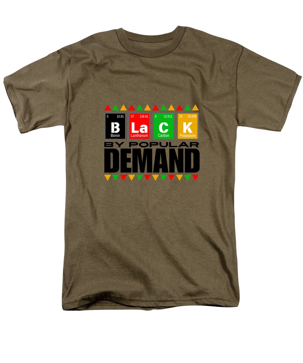 Black By Popular Demand - Men's T-Shirt  (Regular Fit)