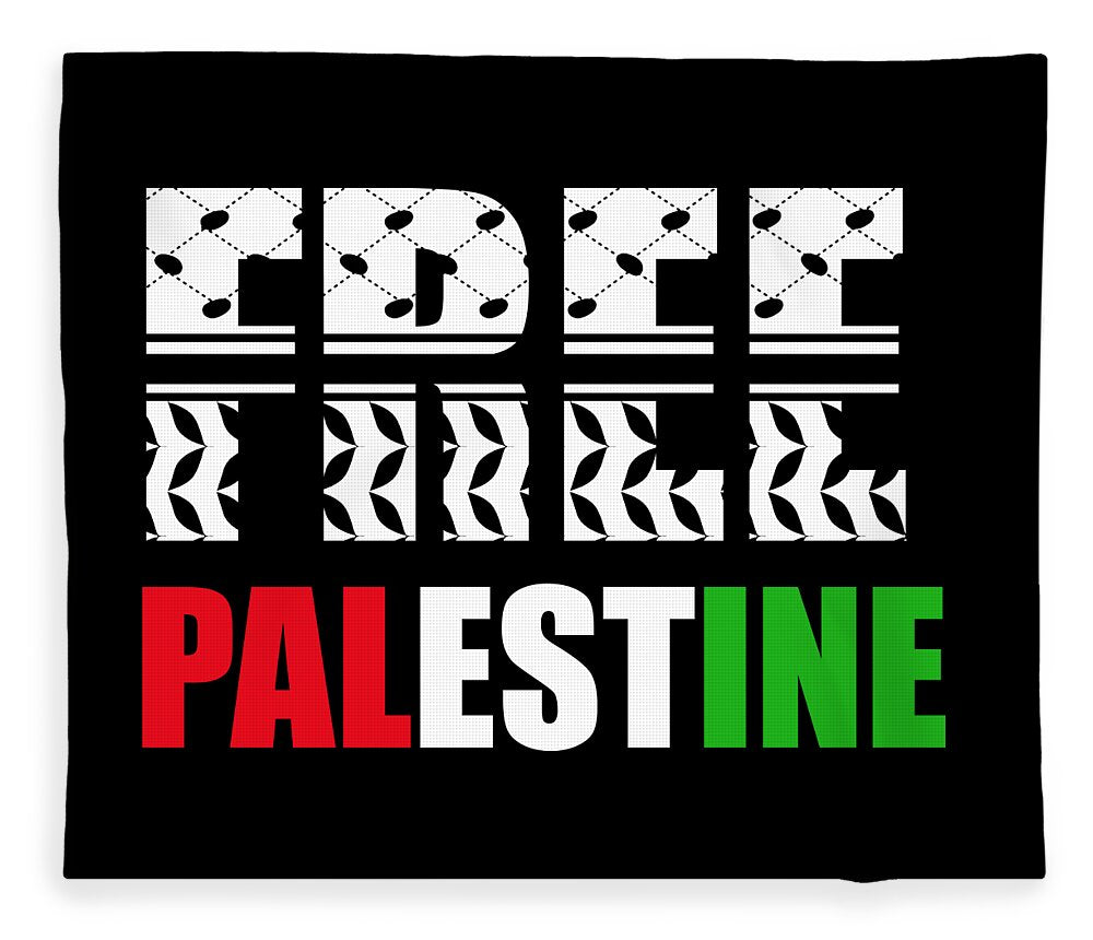 Free Palestine - Blanket