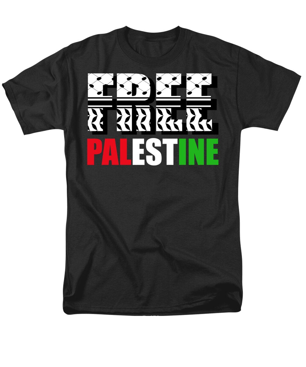 Free Palestine - Men's T-Shirt  (Regular Fit)