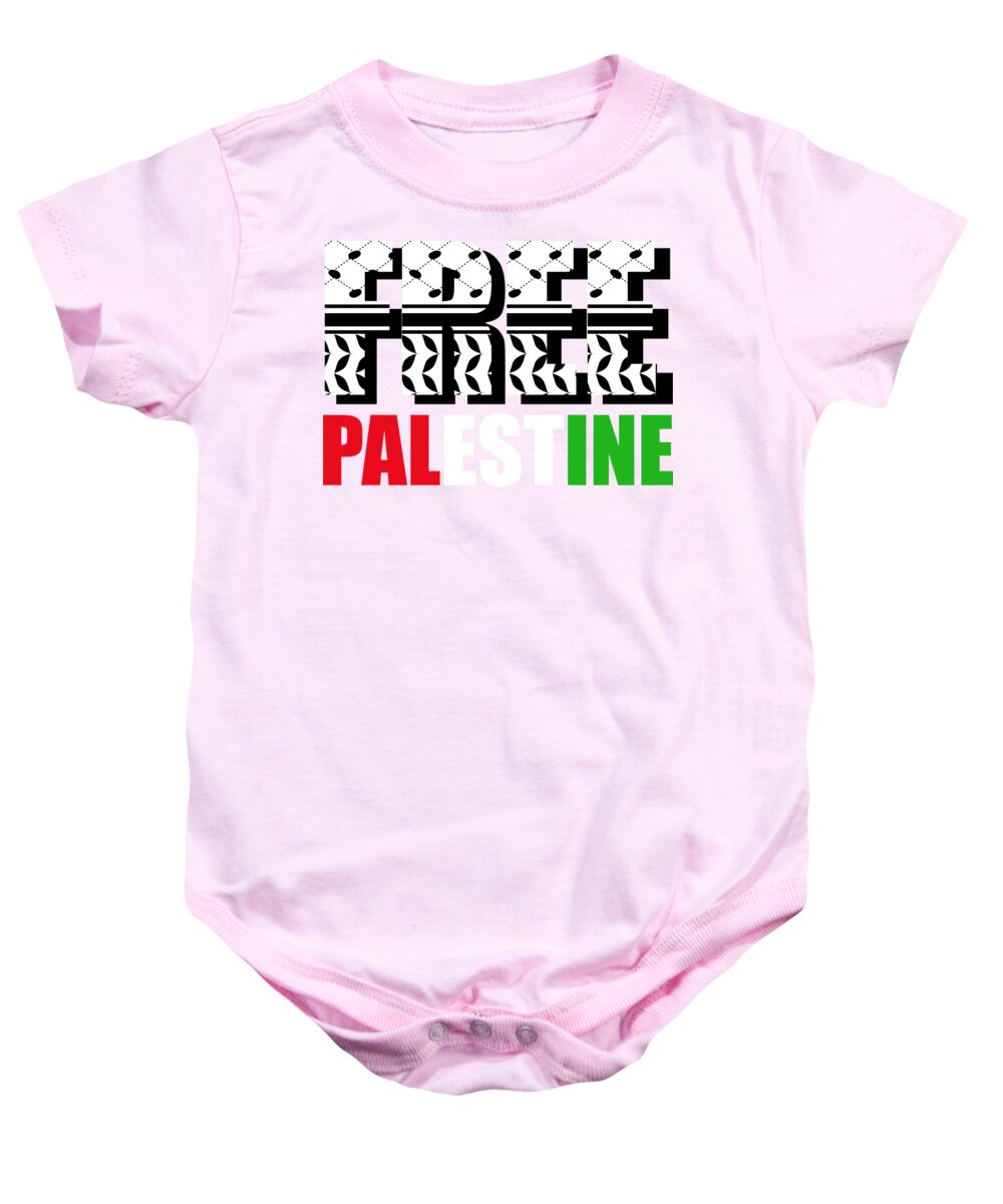 Free Palestine - Baby Onesie