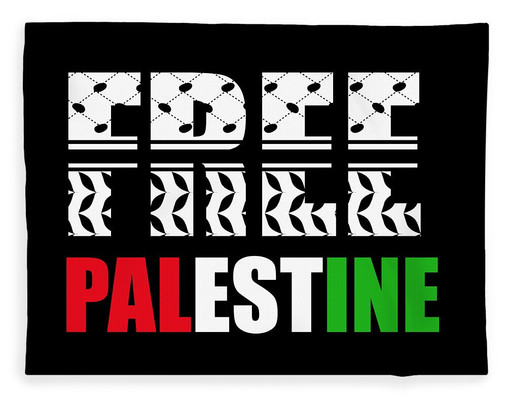 Free Palestine - Blanket