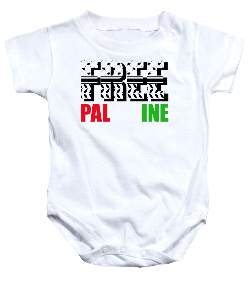 Free Palestine - Baby Onesie