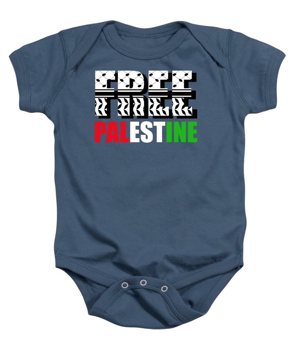 Free Palestine - Baby Onesie