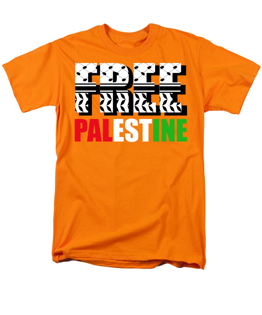 Free Palestine - Men's T-Shirt  (Regular Fit)