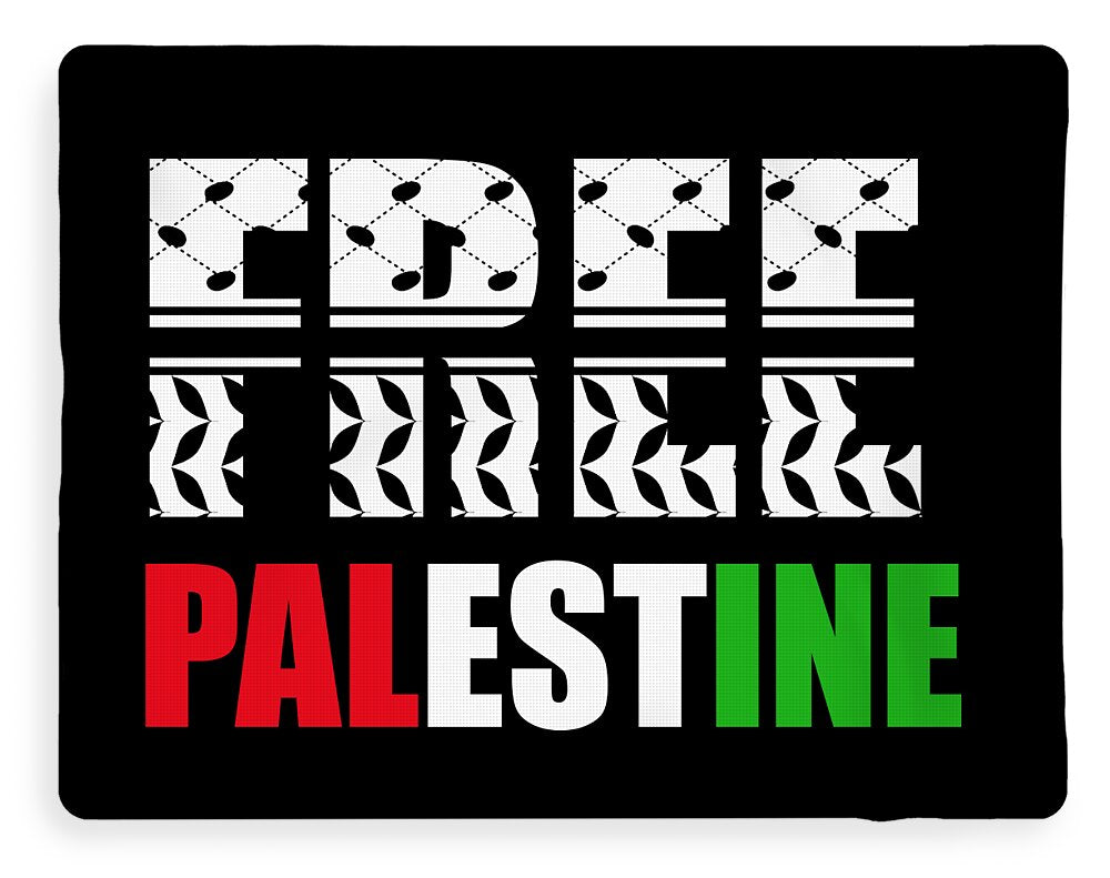 Free Palestine - Blanket