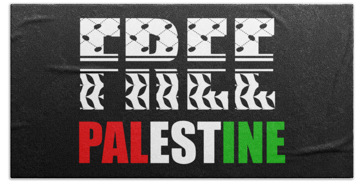 Free Palestine - Beach Towel