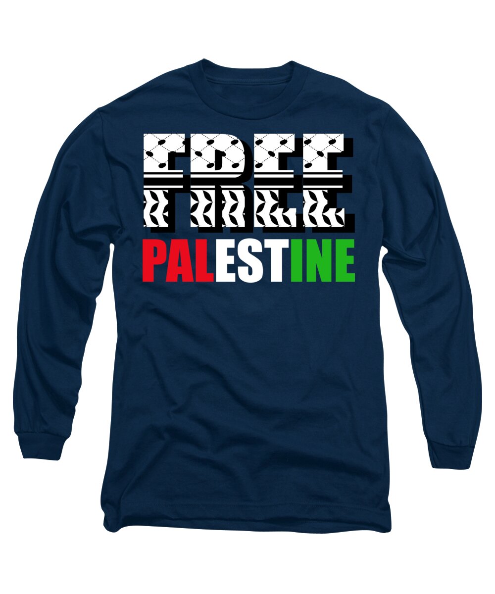 Free Palestine - Long Sleeve T-Shirt