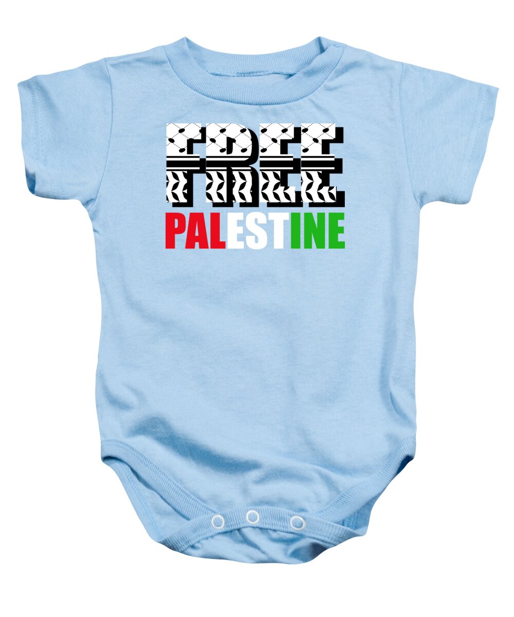 Free Palestine - Baby Onesie