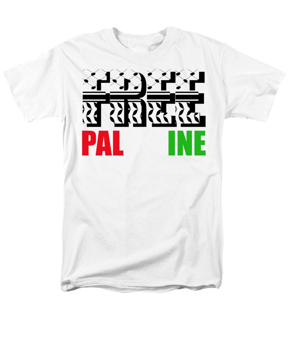 Free Palestine - Men's T-Shirt  (Regular Fit)