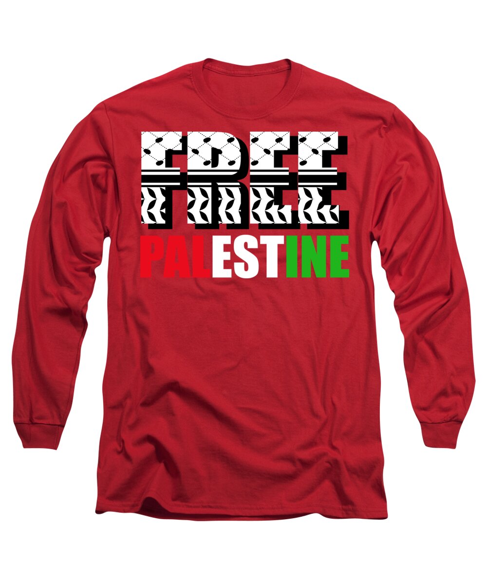 Free Palestine - Long Sleeve T-Shirt