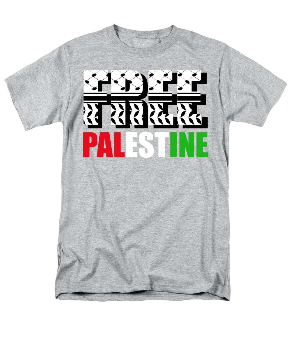 Free Palestine - Men's T-Shirt  (Regular Fit)