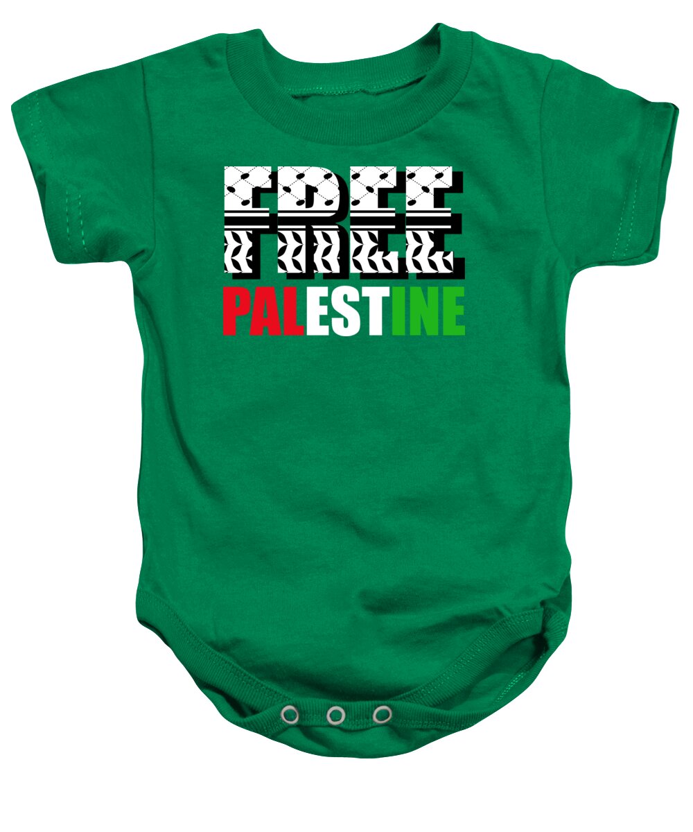 Free Palestine - Baby Onesie