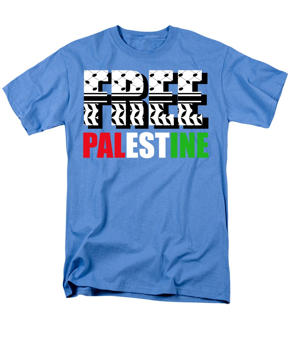 Free Palestine - Men's T-Shirt  (Regular Fit)