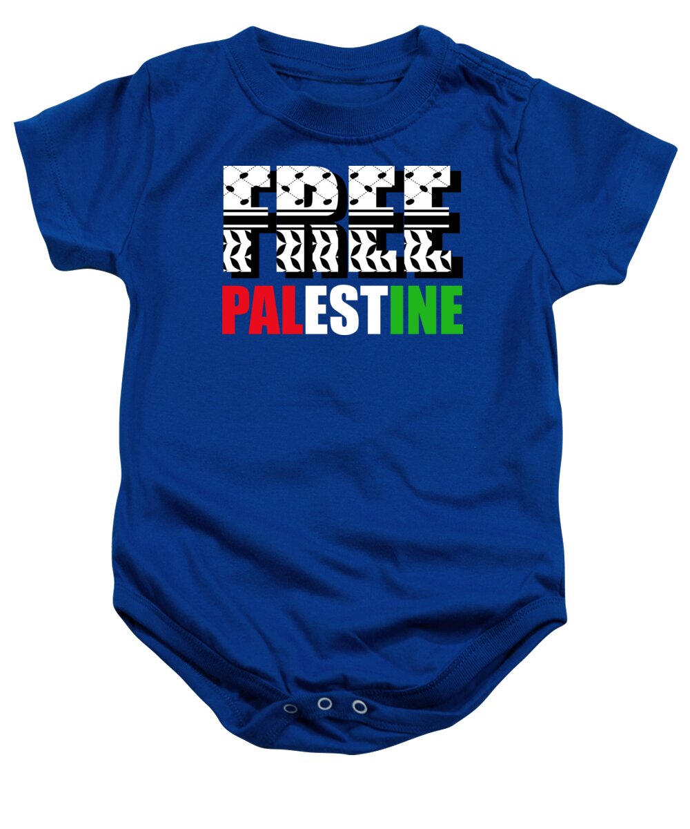 Free Palestine - Baby Onesie