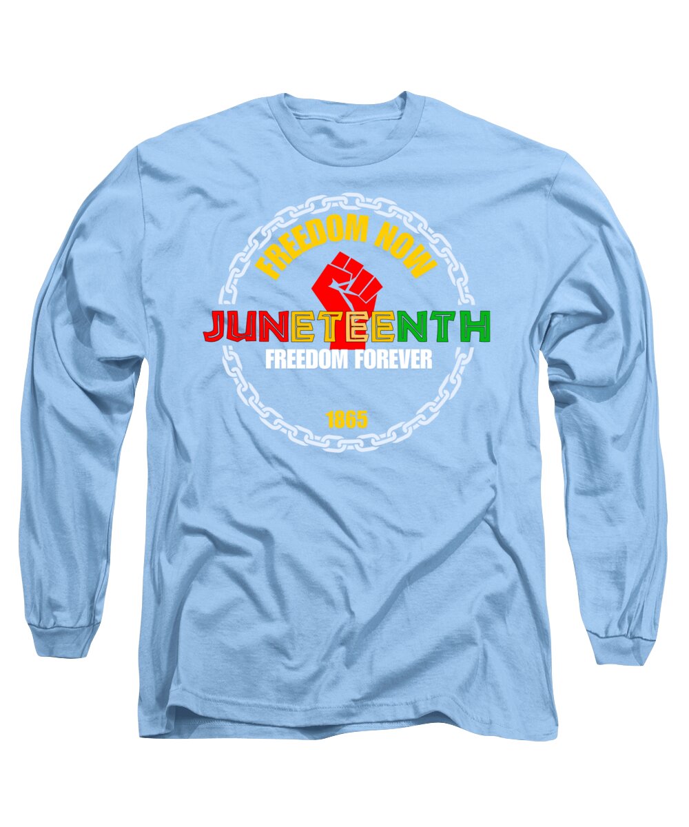 Juneteenth - BLACK - Long Sleeve T-Shirt