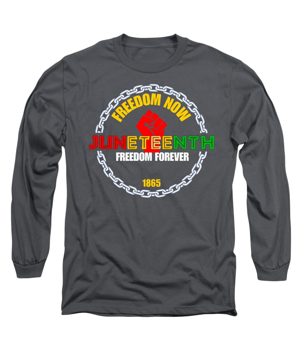 Juneteenth - BLACK - Long Sleeve T-Shirt