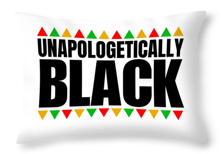 Unapologetically Black - Throw Pillow