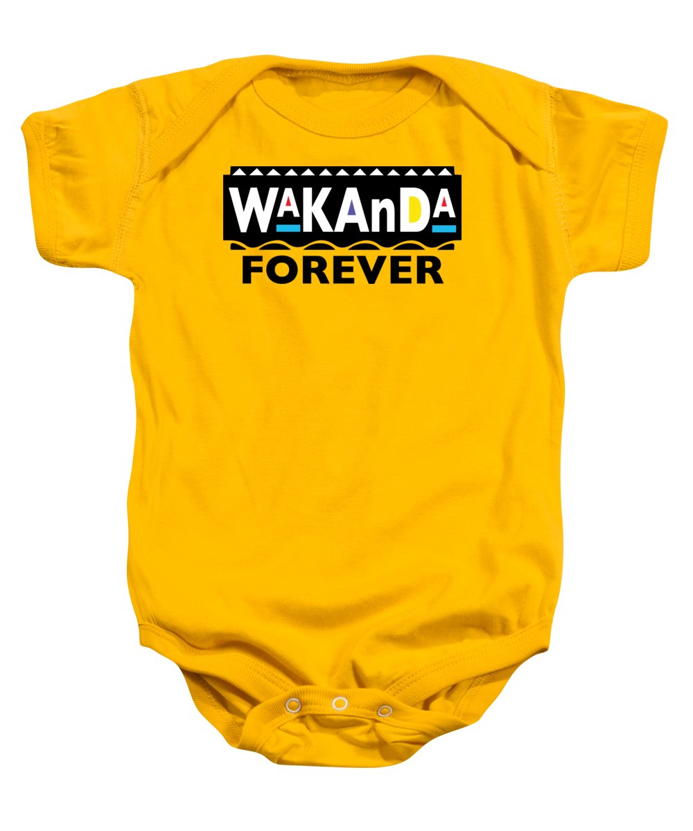 Martin Wakanda Forever: Black Label  - Baby Onesie