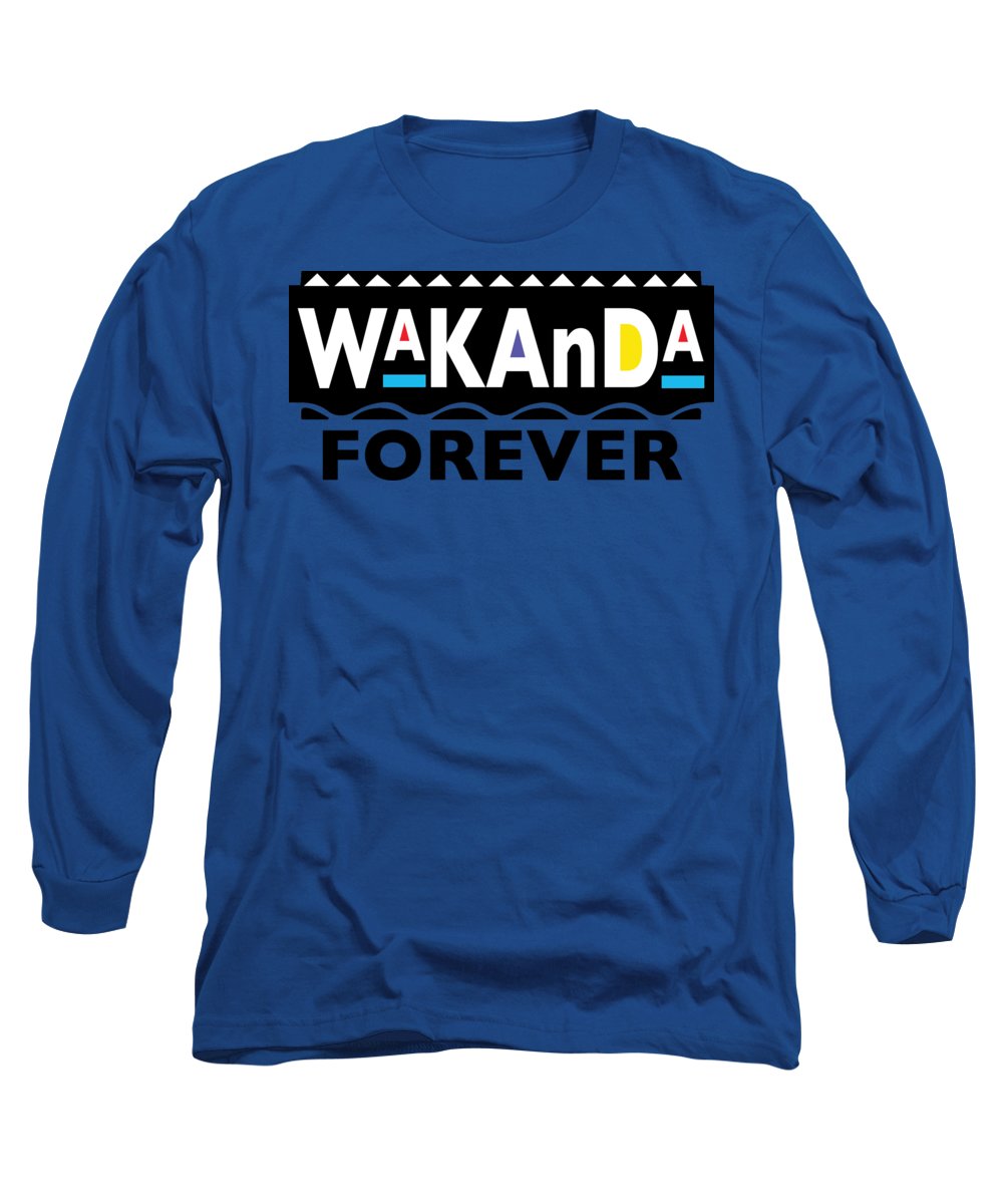 Martin Wakanda Forever: Black Label  - Long Sleeve T-Shirt