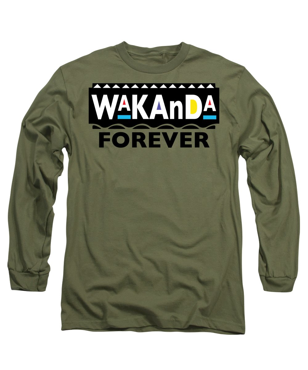 Martin Wakanda Forever: Black Label  - Long Sleeve T-Shirt