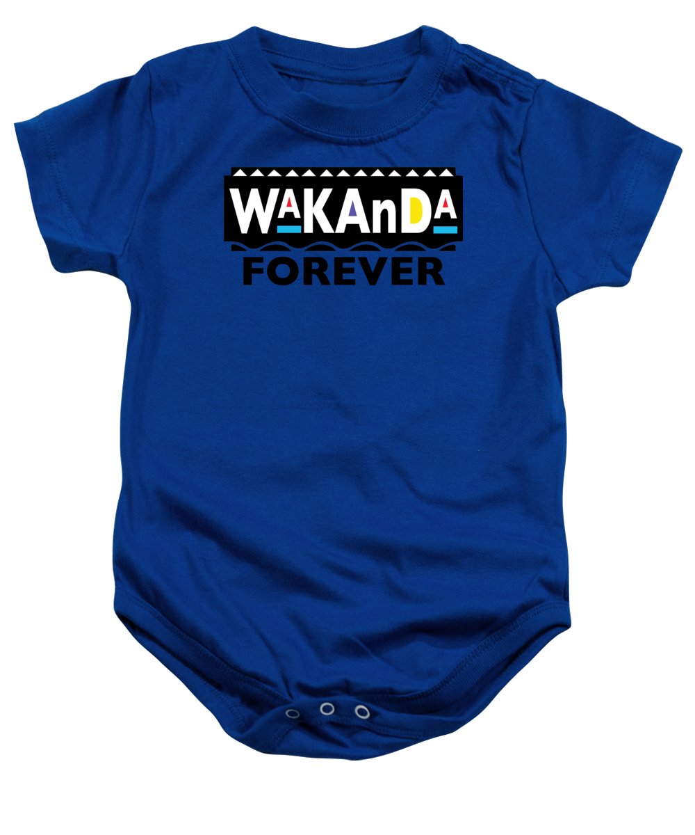 Martin Wakanda Forever: Black Label  - Baby Onesie