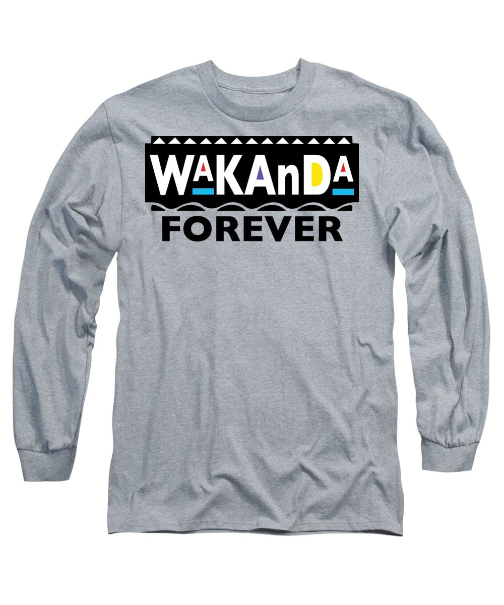 Martin Wakanda Forever: Black Label  - Long Sleeve T-Shirt