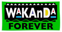 Martin Wakanda Forever: Black Label  - Beach Towel