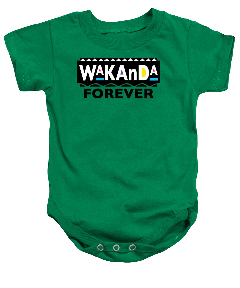 Martin Wakanda Forever: Black Label  - Baby Onesie