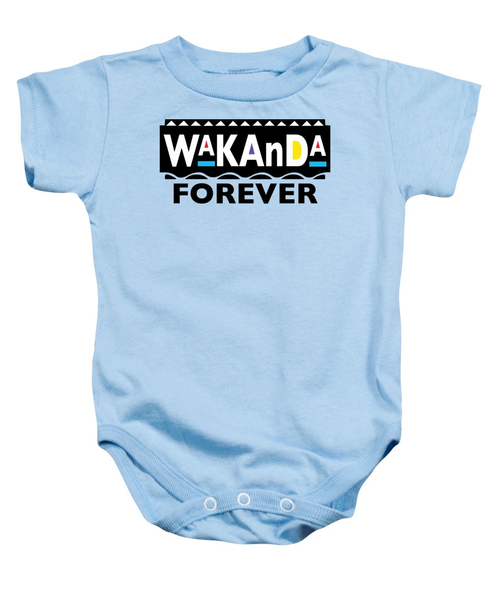 Martin Wakanda Forever: Black Label  - Baby Onesie