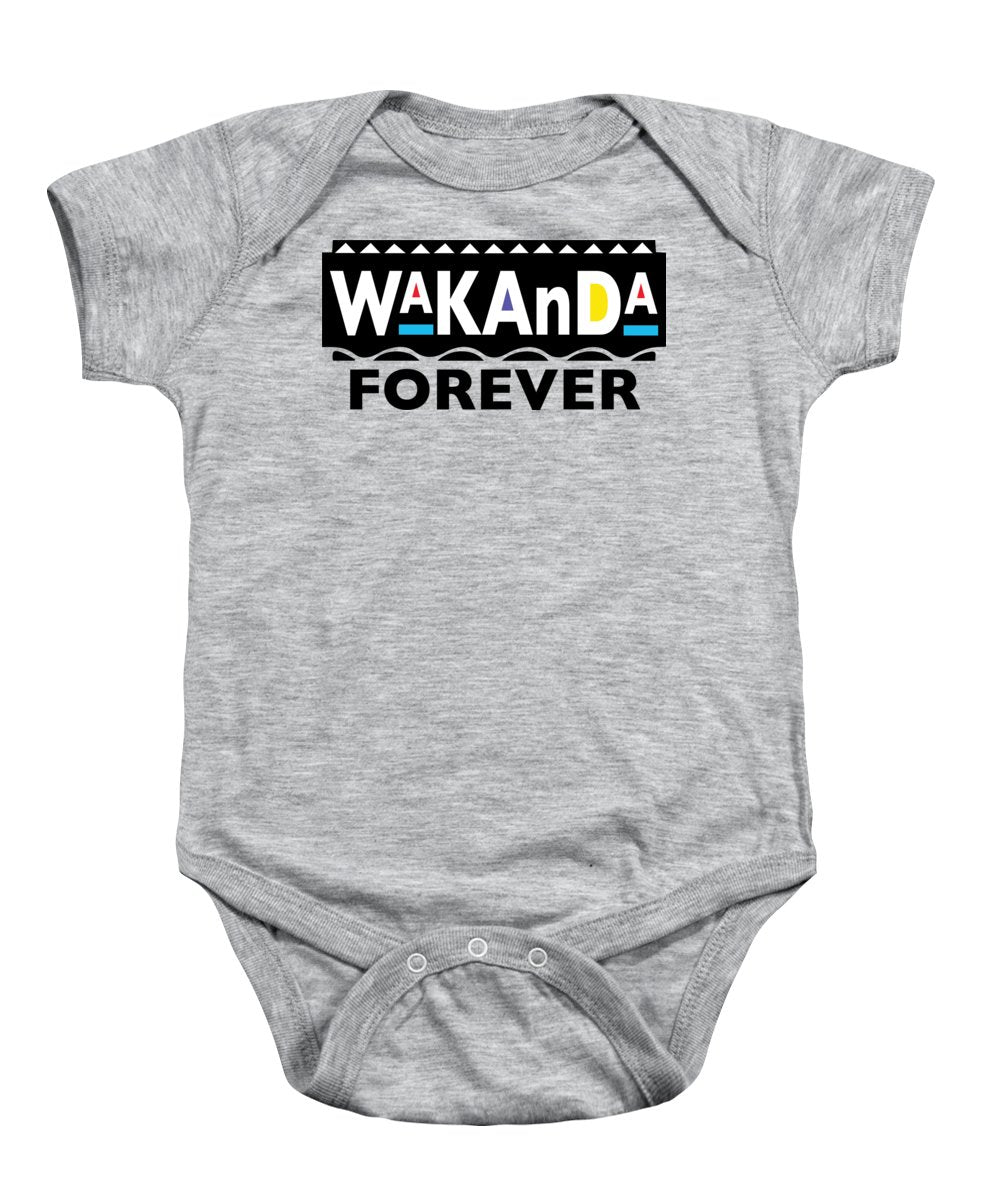 Martin Wakanda Forever: Black Label  - Baby Onesie