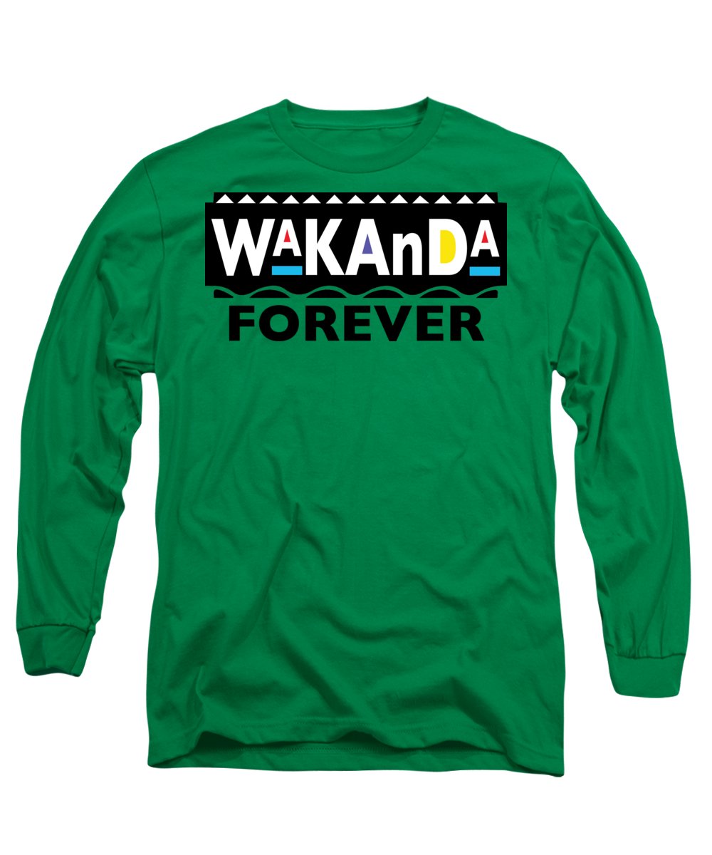 Martin Wakanda Forever: Black Label  - Long Sleeve T-Shirt