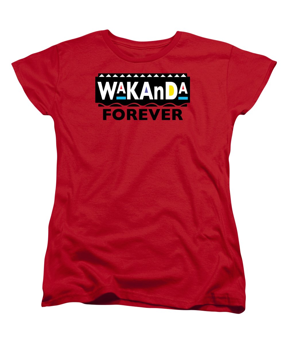 Martin Wakanda Forever: Black Label  - Women's T-Shirt (Standard Fit)