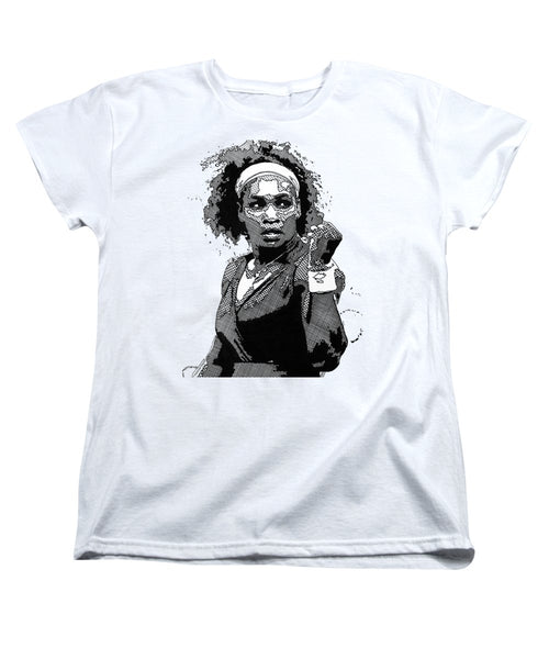 Serena Williams The GOAT - Women's T-Shirt (Standard Fit)