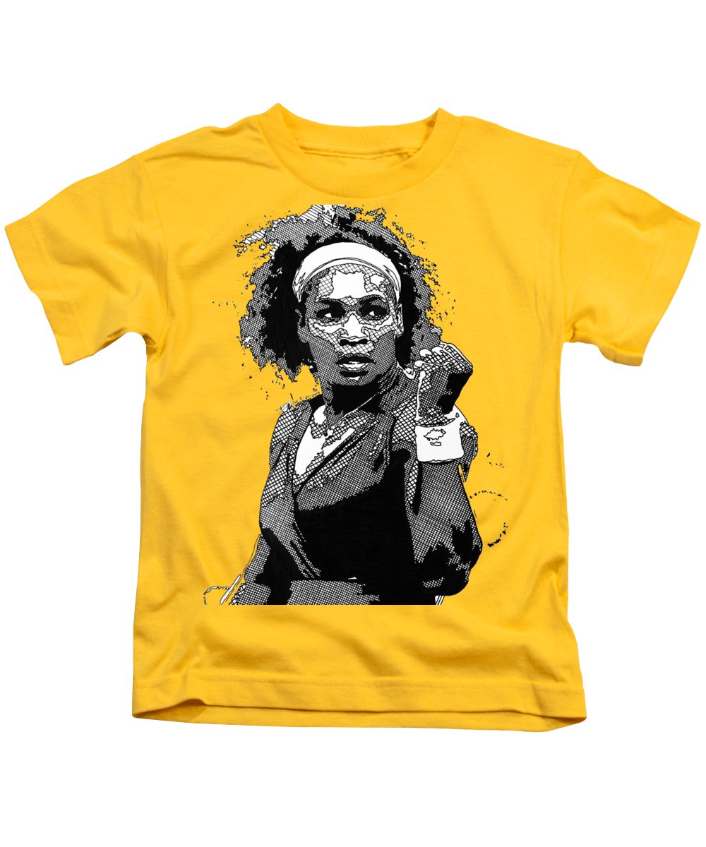 Serena Williams The GOAT - Kids T-Shirt