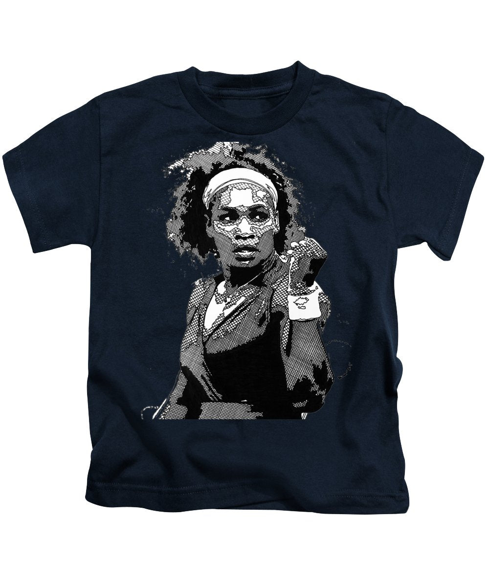 Serena Williams The GOAT - Kids T-Shirt