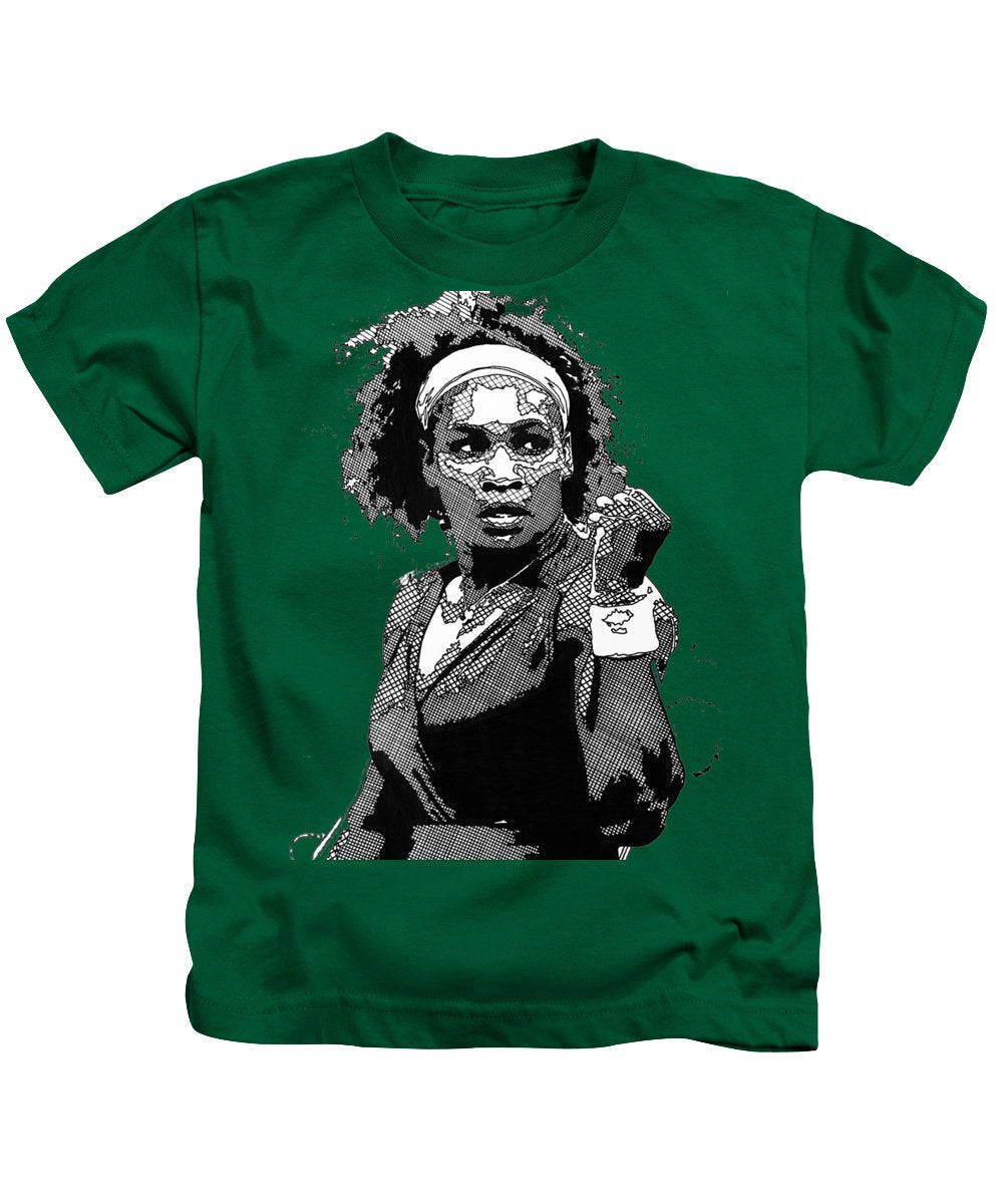 Serena Williams The GOAT - Kids T-Shirt