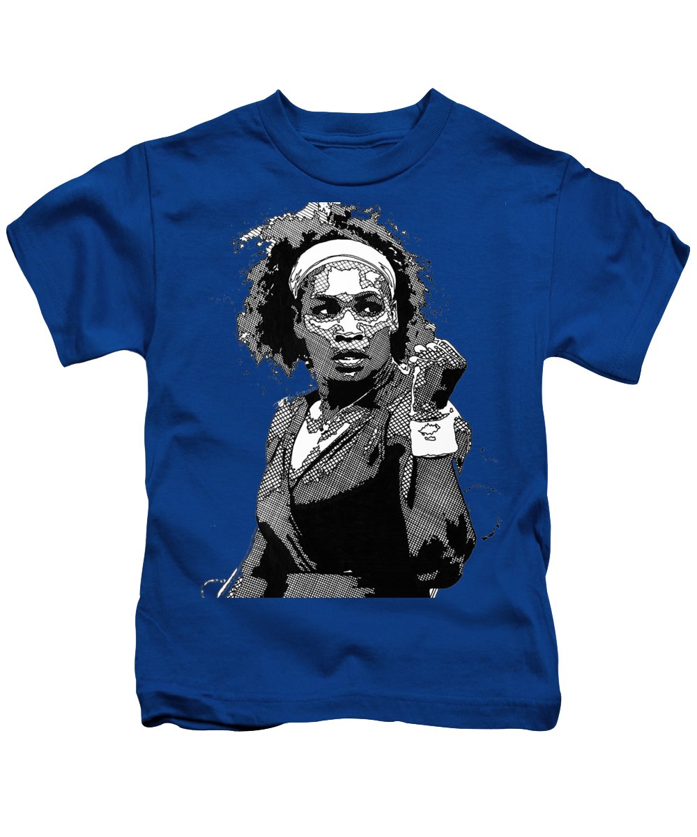 Serena Williams The GOAT - Kids T-Shirt