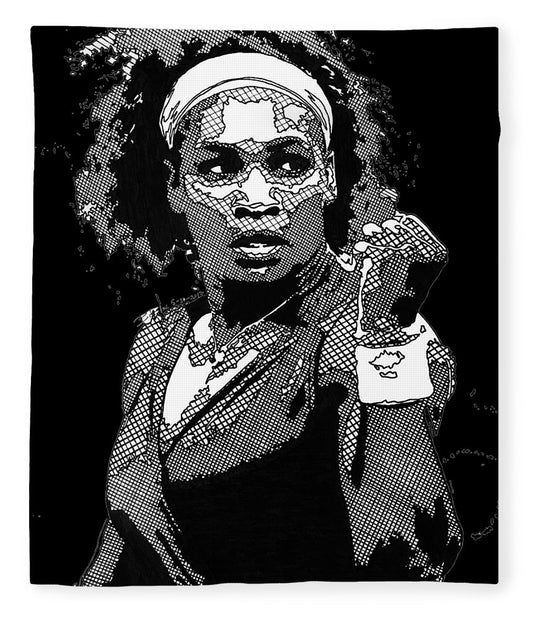 Serena Williams The GOAT - Blanket