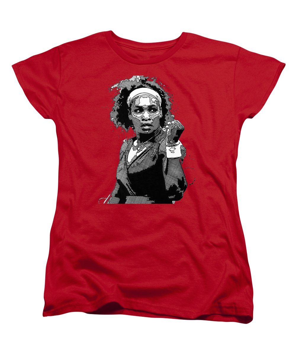 Serena Williams The GOAT - Women's T-Shirt (Standard Fit)