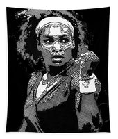 Serena Williams The GOAT - Tapestry